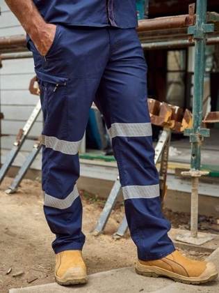 Picture of Bisley Workwear Mens X Airflow Taped Stretch Ripstop Lightweight Cargo Pant (BPC6152T)