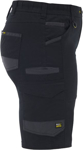 Picture of Bisley Workwear Womens Flx & Move Elastic Waist Cargo Short (BSHL1338)