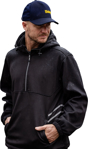 Picture of Bisley Workwear Mens Flx & Move Liquid Repellent Fleece Hoodie (BK6574)