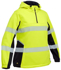 Picture of Bisley Workwear Womens Flx & Move Hi Vis Taped Liquid Repellent Fleece Hoodie (BKL6571T)
