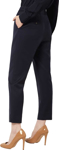 Picture of NNT Uniforms Womens Wool Blend Twill Secret Waist Slim Leg Pant - Navy (CAT3YH-NAV)