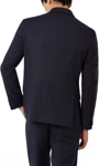 Picture of NNT Uniforms Mens Wool Blend Twill Tailored 2 Button Jacket - Navy (CATBEU-NAV)