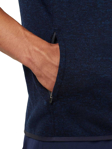 Picture of NNT Uniforms Mens Textured Fleece Zip Front Vest - Navy (CATF32-NAV)