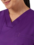 Picture of NNT Uniforms Unisex Next-Gen Antibacterial Active Carl Scrub Top - Purple (CATRFV-PUR)