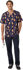 Picture of NNT Uniforms Unisex Xmas Gingerbread Surfer Print Scrub Top - Midnight Navy Surfer (CATRST-MNS)