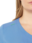 Picture of NNT Uniforms Womens Invigorate Helen Scrub Top - Light Blue (CATUWX-LBL)