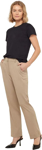 Picture of NNT Uniforms Womens Eva Australian Cotton Short Sleeve Tee - Black (CATUXT-BLA)