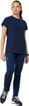 Picture of NNT Uniforms Womens Invigorate Crew Neck Scrub Top - Navy Blue (CATUY7-NVB)