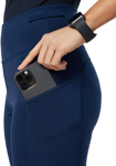 Picture of NNT Uniforms Womens Invigorate Hounsfield Stretch Leggings - Navy (CATW35-NAV)