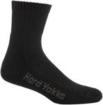 Picture of Hardyakka Core Cotton Rich Padded Quarter Crew Socks - 5 Pack (Y20012)