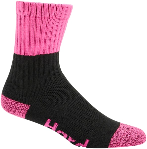 Picture of Hardyakka Womens Core Hi Vis Work Crew Socks - 3 Pack (Y20013)