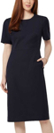 Picture of NNT Uniforms Womens Wool Blend Twill Short Sleeve Dress - Navy (CAT69W-NAV)