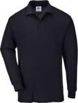 Picture of Prime Mover Workwear Mens Genoa Long Sleeved Polo Shirt (B212)