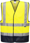 Picture of Prime Mover Workwear Hi Vis Class Day/Night Contrast Vest (C479)