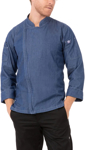 Picture of Chef Works Mens Gramercy Denim Chef Jacket (EXDZ001)