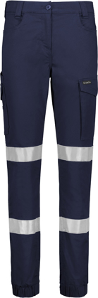 Picture of Syzmik Womens Essential Stretch Taped Cuffed Cargo Pant (ZP735)