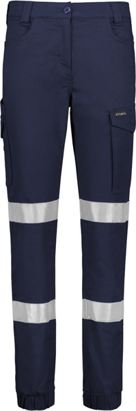 Picture of Syzmik Womens Essential Stretch Taped Cuffed Cargo Pant (ZP735)