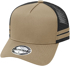 Picture of Grace Collection A Frame Striped Trucker Cap (AH456)