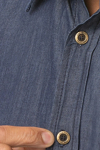 Picture of Chef Works Mens Detroit Short Sleeve Denim Shirt (SKS002)