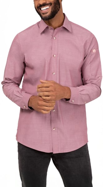 Picture of Chef Works Mens Chambray Shirt (SLMCH005)