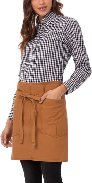 Picture of Chef Works Rockford Half Bistro Apron (AHWKV013)