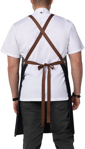 Picture of Chef Works Memphis Denim Cross Back Apron (ACRS035)