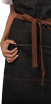 Picture of Chef Works Memphis Bib Apron (AB035)
