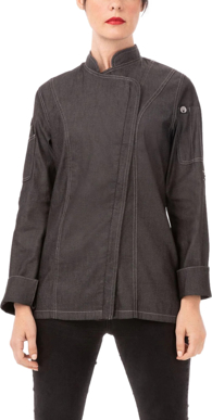 Picture of Chef Works Mens Gramercy Denim Chef Jacket (EXWDZ002)