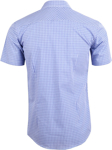 Picture of Winning Spirit Mens Multi Tone Check Short Sleeve Shirt (M7320S)