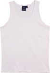 Picture of Winning Spirit Mens Trainers Cotton Singlet (TS18)