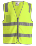 Picture of Australian Industrial Wear Unisex Hi Vis Safety Vest with ID & Utility Pockets (SW04)