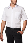 Picture of Winning Spirit Mens Poplin Short Sleeve Business Shirt (BS01S)