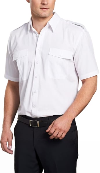 Picture of Winning Spirit Unisex Epaulette Short Sleeve Shirt (BS06S)