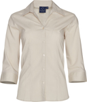 Picture of Winning Spirit Womens Teflon Executive 3/4 Sleeve Shirt (BS07Q)