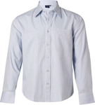 Picture of Winning Spirit Mens Pin Stripe Shirt (BS17)