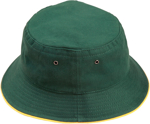 Picture of Winning Spirit Soft Washed With Contrast Sandwich Bucket Hat (CH31)