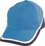 Picture of Winning Spirit Tri Contrast Colours Cap (CH38)