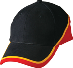 Picture of Winning Spirit Tri Contrast Colours Cap (CH38)