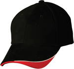 Picture of Winning Spirit Triple Sandwich Peak Cap (CH68)
