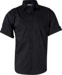 Picture of Winning Spirit Mens Short Sleeve Military Shirt (M7911)