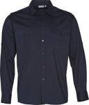 Picture of Winning Spirit Mens Long Sleeve Military Shirt (M7912)