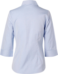 Picture of Winning Spirit Womens Fine Chambray 3/4 Sleeve Shirt (M8013)