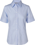 Picture of Winning Spirit Womens Fine Twill Short Sleeve Shirt (M8030S)