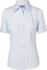 Picture of Winning Spirit Womens Self Stripe Short Sleeve Shirt (M8100S)