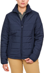 Picture of Winning Spirit Womens Sustainable Insulated Puffer 3D Cut Jacket (JK60)