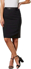 Picture of Winning Spirit Womens Wool Blend Stretch Mid Length Lined Pencil Skirt (M9470)