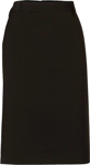 Picture of Winning Spirit Womens Wool Blend Stretch Mid Length Lined Pencil Skirt (M9470)