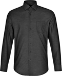 Picture of Winning Spirit Mens Ascot Long Sleeve Dot Jacquard Stretch Shirt (M7400L)