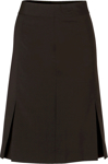 Picture of Winning Spirit Womens Wool Blend Strecth Pleated Skirt (M9473)