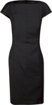 Picture of Winning Spirit Womens Wool Blend Stretch Cap Sleeve Dress (M9281)